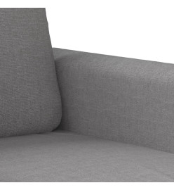 Fauteuil Gris clair 60 cm Tissu