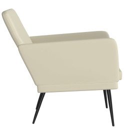 Fauteuil Crème 61x78x80 cm Similicuir