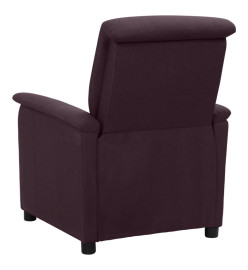 Fauteuil inclinable Violet Tissu