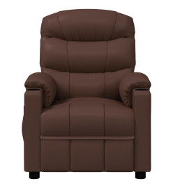 Fauteuil de massage Marron Similicuir