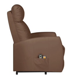 Fauteuil de massage Marron Similicuir