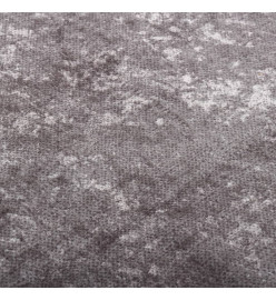 Tapis lavable gris 150x230 cm antidérapant