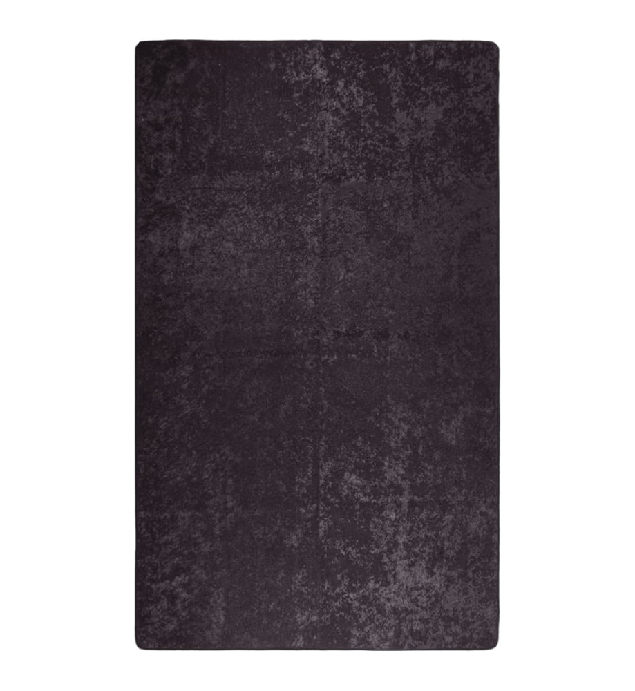 Tapis lavable anthracite 150x230 cm antidérapant Tapis lavable anthracite 150x230 cm antidérapant
