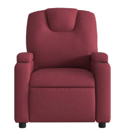 Fauteuil inclinable Rouge bordeaux Tissu