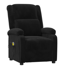 Fauteuil de massage Noir Velours