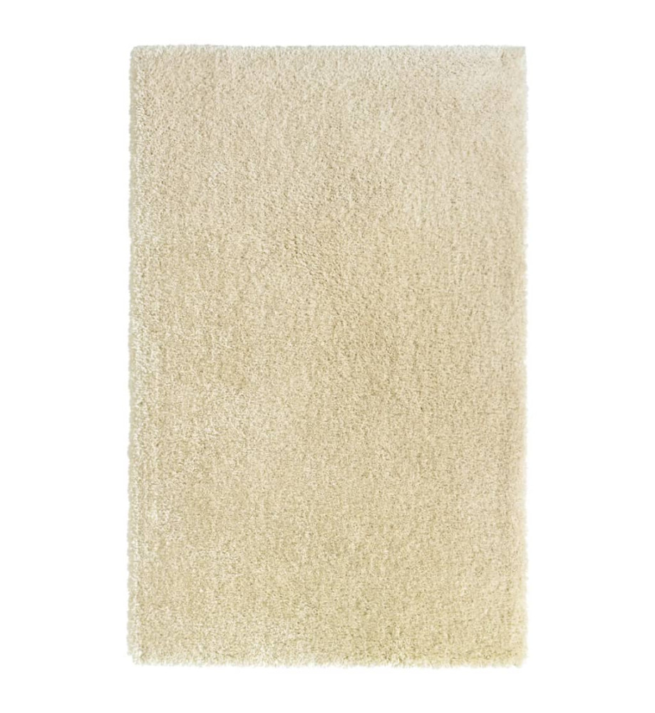 Tapis shaggy à poils hauts Beige 200x290 cm 50 mm