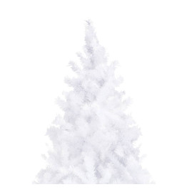 Arbre de Noël artificiel pré-éclairé 500 cm blanc