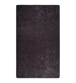 Tapis lavable anthracite 120x170 cm antidérapant