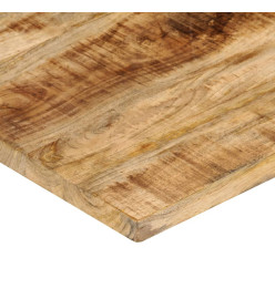 Dessus de table 25-27 mm 80x70 cm Bois massif de manguier