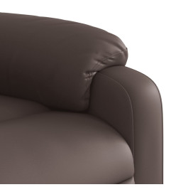 Fauteuil inclinable Marron Similicuir