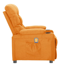 Fauteuil de massage Jaune Tissu