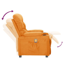 Fauteuil de massage Jaune Tissu