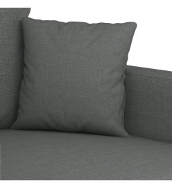 Fauteuil Gris foncé 60 cm Tissu