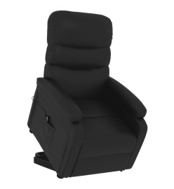 Fauteuil Noir Similicuir