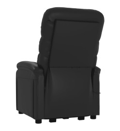 Fauteuil Noir Similicuir