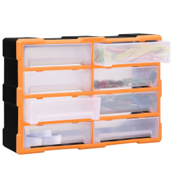 Organisateur multi-tiroirs avec 8 grands tiroirs 52x16x37 cm