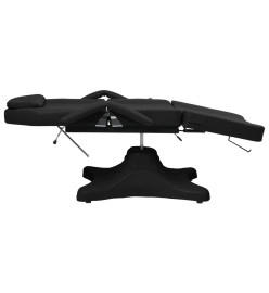 Table de massage Noir 180x62x(86,5-118) cm