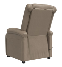 Fauteuil inclinable électrique Cappuccino Similicuir