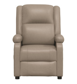 Fauteuil de massage électrique Cappuccino Similicuir