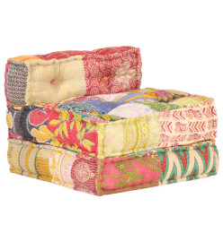 Pouf modulaire Patchwork Tissu