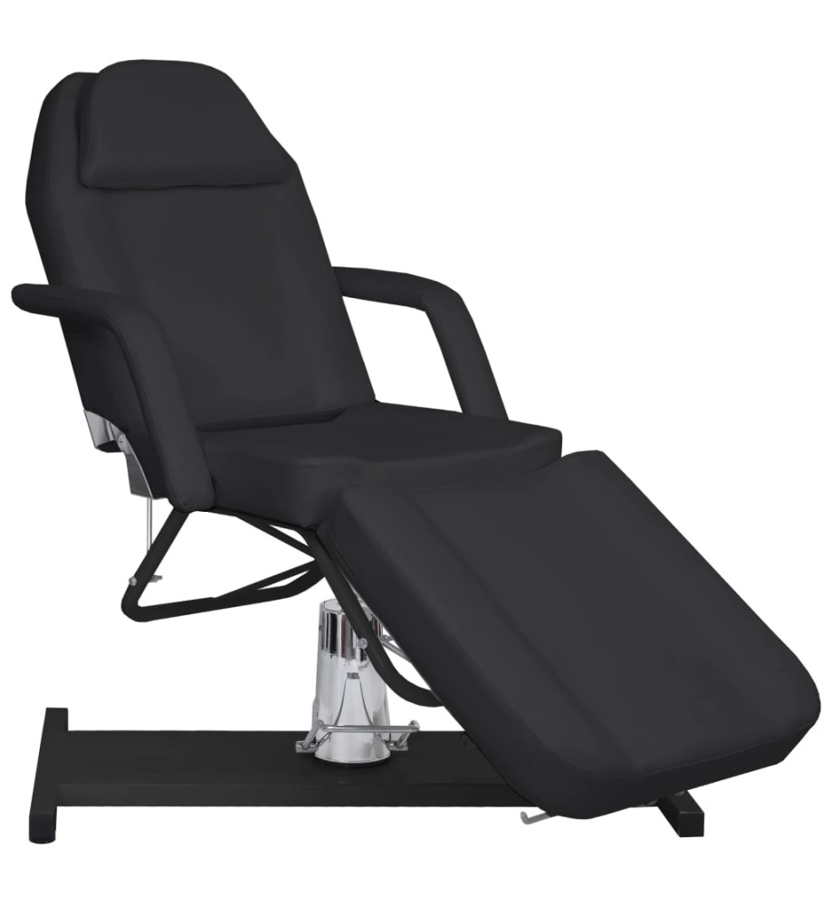 Table de massage Noir 180x62x(87-112) cm