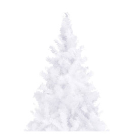 Arbre de Noël artificiel pré-éclairé 400 cm blanc