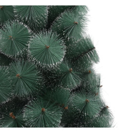 Sapin de Noël artificiel pré-éclairé vert 120 cm PVC et PE