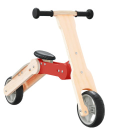 Trottinette pour enfants 2-in-1 rouge