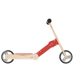 Trottinette pour enfants 2-in-1 rouge