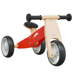 Vélo d'équilibre pour enfants 2-in-1 rouge