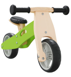 Vélo d'équilibre pour enfants 2-in-1 vert