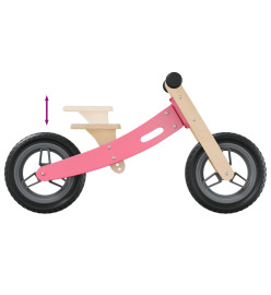 Vélo d'équilibre pour enfants rose