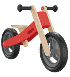 Vélo d'équilibre pour enfants rouge