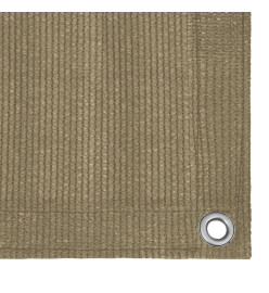 Tapis de tente 250x600 cm Taupe