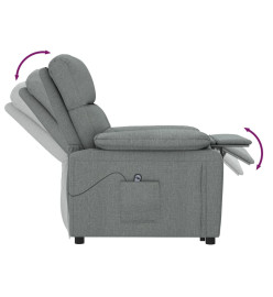 Fauteuil Gris foncé Tissu