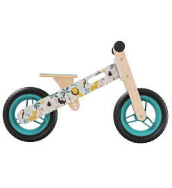 Vélo d'équilibre pour enfants imprimé bleu