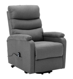 Fauteuil Gris clair Tissu