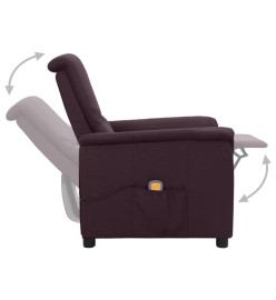 Fauteuil de massage Violet Tissu