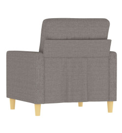 Fauteuil Taupe 60 cm Tissu