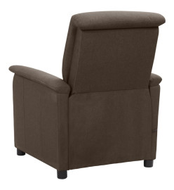 Fauteuil de massage Marron Tissu