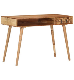 Bureau 115x50x76 cm Bois d'acacia massif