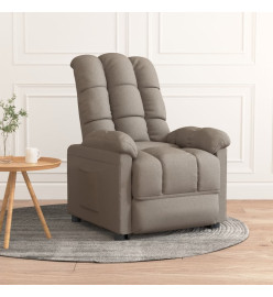 Fauteuil inclinable Taupe Tissu