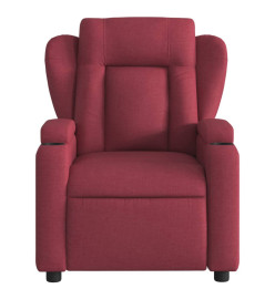 Fauteuil inclinable Rouge bordeaux Tissu