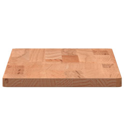 Étagère murale 60x20x1,5 cm bois massif de hêtre