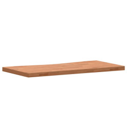 Dessus de bureau 110x(50-55)x4 cm bois massif de hêtre