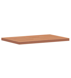 Comptoir de salle de bain 60x40x2,5 cm bois massif de hêtre
