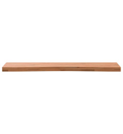 Dessus de bureau 110x(55-60)x4 cm bois massif de hêtre