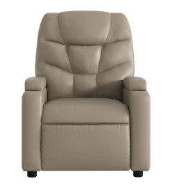 Fauteuil de massage inclinable Cappuccino Similicuir