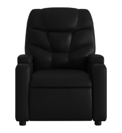 Fauteuil inclinable Noir Similicuir