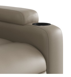 Fauteuil inclinable Cappuccino Similicuir